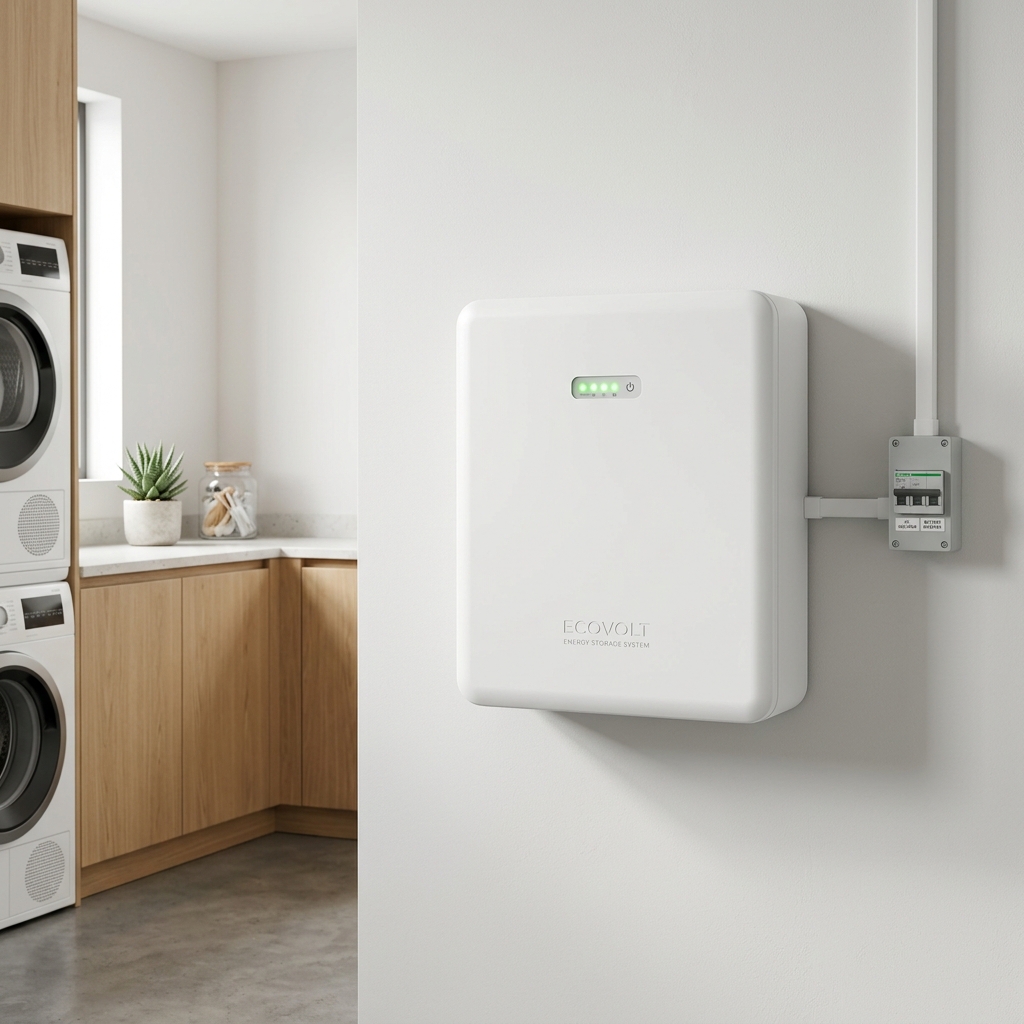 Commercial battery storage system with inverters