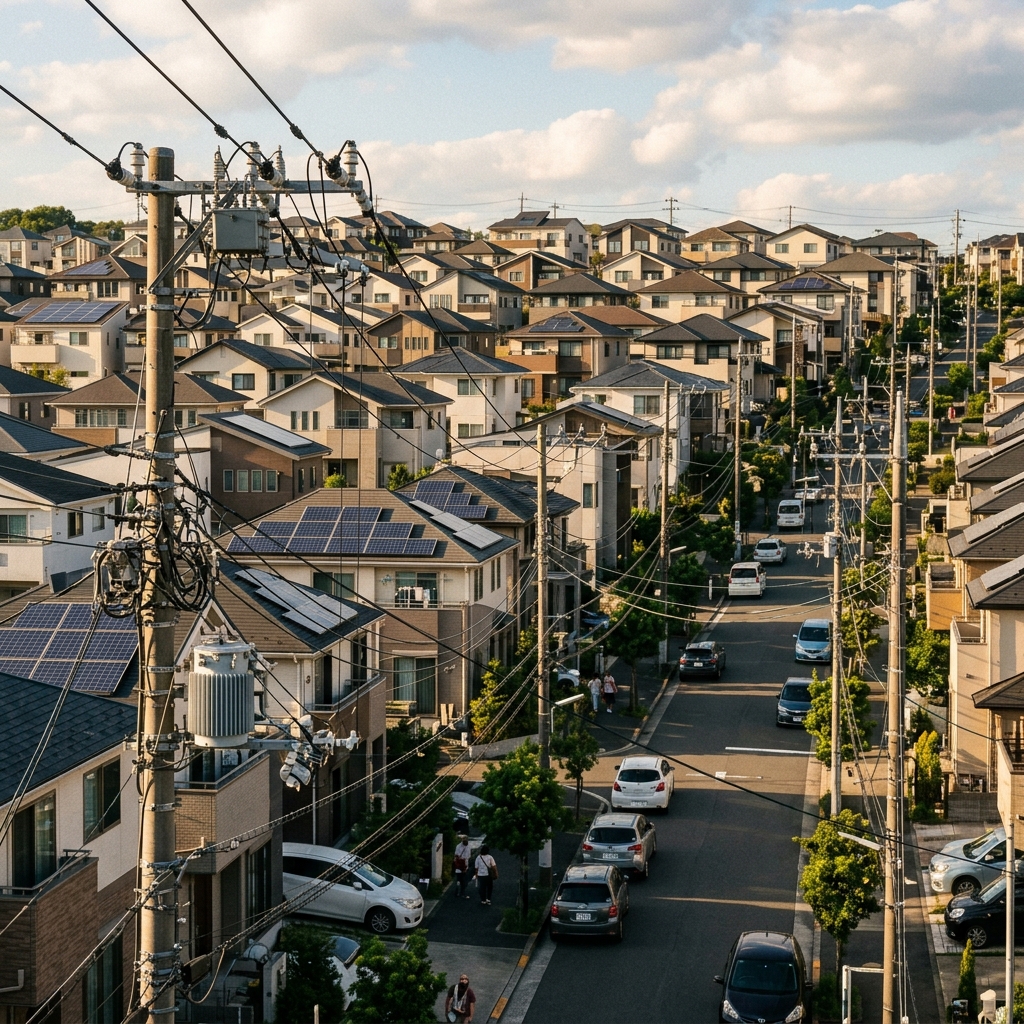 Large logistics warehouse facility
